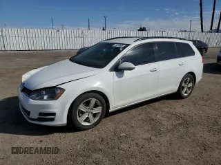 2015 Volkswagen Golf SportWagen TDI S with VIN 3VWCA7AU9FM506580, listed as a Copart auction lot 47320685 with 144,481 mi miles and Salvage Title. Bid and sale history available at carsss.com. Image 1.