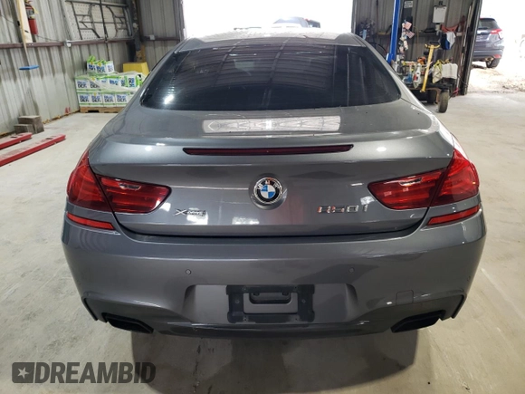 2015 BMW 6 Series 650i xDrive z VIN WBAYM1C53FD325311, wystawiony jako Copart lot #59563355 z przebiegiem 157 675 mil mil oraz Czysty tytuł • Clean title. Historia ofert i sprzedaży dostępna na DreamBid. Obrazek 6.
