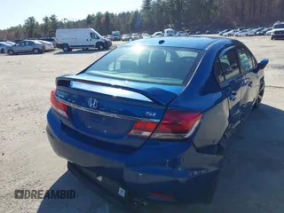 2014 Honda Civic Si with VIN 2HGFB6E55EH700855, listed as a IAAI auction lot 41974580 with 125,270 mi miles and . Bid and sale history available at DreamBid. Image 17.