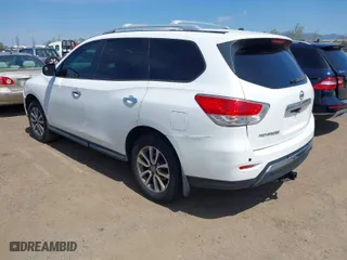 2013 Nissan Pathfinder SL with VIN 5N1AR2MN1DC674346, listed as a IAAI auction lot 41906778 with 203,306 mi miles. Bid and sale history available at carsss.com. Image 3.