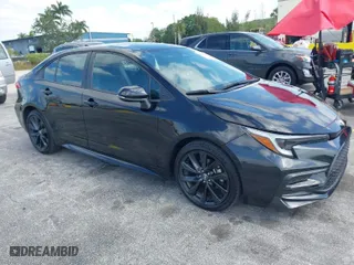 2024 Toyota Corolla SE with VIN 5YFS4MCE4RP182414, listed as a IAAI auction lot 42098426 with 5,799 mi miles. Bid and sale history available at carsss.com. Image 1.