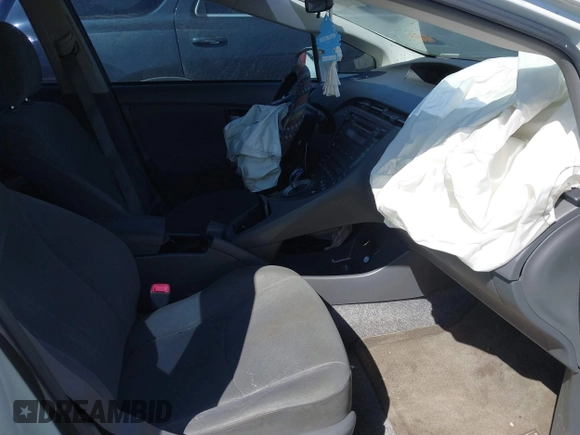 2010 Toyota Prius II with VIN JTDKN3DU4A0036669, listed as a IAAI auction lot 41850717 with Not Provided miles. Bid and sale history available at carsss.com. Image 5.