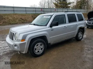2010 Jeep Patriot Sport with VIN 1J4NF2GB6AD500319, listed as a Copart auction lot 53942605 with 136,069 mi miles and Clean Title. Bid and sale history available at carsss.com. Image 1.