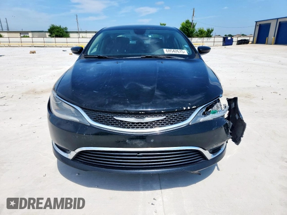 2015 Chrysler 200 Limited with VIN 1C3CCCAB0FN680374, listed as a Copart auction lot 60542615 with 241,857 mi miles and Salvage title. Bid and sale history available at DreamBid. Image 5.
