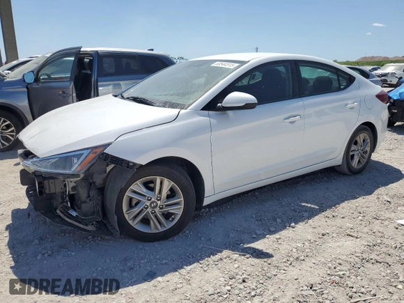 2020 Hyundai Elantra SEL with VIN 5NPD84LF3LH559891, listed as a Copart auction lot 53544515 with 69,637 mi miles and Salvage Title. Bid and sale history available at DreamBid. Image 1.