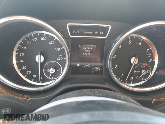 2013 Mercedes-Benz GL 450 z VIN 4JGDF7CE7DA216651, wystawiony jako Copart lot #53931335 z przebiegiem 141 167 mil mil oraz Szkoda całkowita • Salvage title. Historia ofert i sprzedaży dostępna na DreamBid. Obrazek 9.