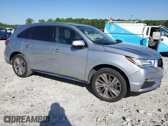 2017 Acura MDX Technology z VIN 5J8YD3H57HL001893, wystawiony jako Copart lot #53165555 z przebiegiem 90 779 mil mil oraz Szkoda całkowita • Salvage title. Historia ofert i sprzedaży dostępna na DreamBid. Obrazek 4.