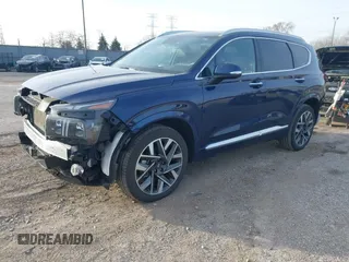 2023 Hyundai Santa Fe Calligraphy with VIN 5NMS54AL7PH517820, listed as a IAAI auction lot 41048639 with 19,938 mi miles. Bid and sale history available at carsss.com. Image 23.