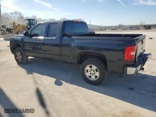 2011 Chevrolet Silverado 1500 LT with VIN 1GCRCSE05BZ283755, listed as a Copart auction lot 41523594 with 152,850 mi miles and Salvage Title. Bid and sale history available at carsss.com. Image 2.