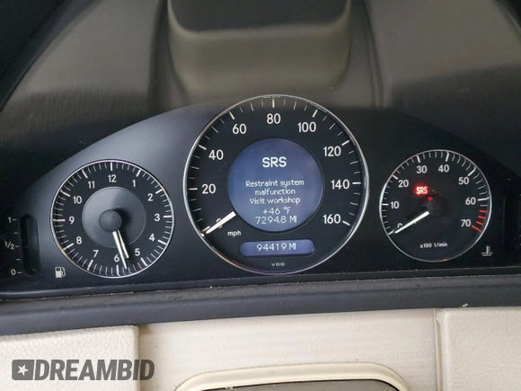 2006 Mercedes-Benz CLK 3.5L with VIN WDBTK56G76T063451, listed as a Copart auction lot 44454425 with 94,419 mi miles and Non Repairable. Bid and sale history available at carsss.com. Image 9.
