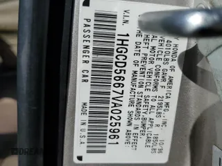 1997 Honda Accord EX with VIN 1HGCD5667VA025961, listed as a Copart auction lot 72125824 with 242,047 mi miles and Salvage Title. Bid and sale history available at carsss.com. Image 12.