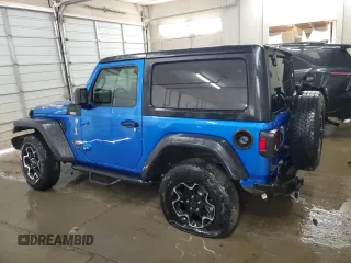 2021 Jeep Wrangler Sport с VIN 1C4GJXAN5MW712439, выставлен на аукционе Copart как лот 54781685 с пробегом 26 463 миль миль и Списание • Salvage title. История ставок и продаж доступна на DreamBid. Изображение 2.