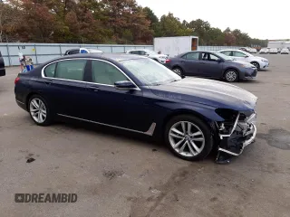 2016 BMW 7 Series 750i xDrive with VIN WBA7F2C5XGG419116, listed as a Copart auction lot 74141363 with 22,218 mi miles. Bid and sale history available at carsss.com. Image 4.