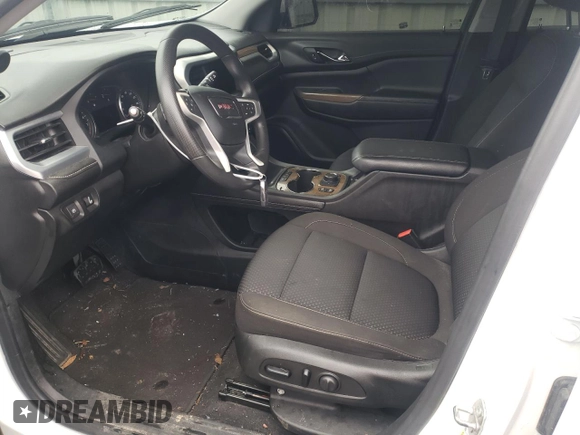 2021 GMC Acadia SLE with VIN 1GKKNKLS6MZ153572, listed as a Copart auction lot 41686545 with 57,246 mi miles and Salvage Title. Bid and sale history available at DreamBid. Image 7.