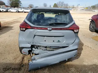 2022 Nissan Kicks SR with VIN 3N1CP5DV2NL481264, listed as a Copart auction lot 45427155 with 7,443 mi miles and Salvage Title. Bid and sale history available at carsss.com. Image 6.