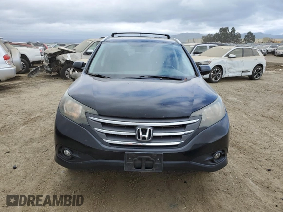 2013 Honda CR-V EX-L with VIN 2HKRM4H75DH615737, listed as a Copart auction lot 50718155 with 140,877 mi miles and Salvage Title. Bid and sale history available at carsss.com. Image 5.