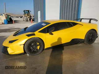 2018 Lamborghini Huracan z VIN ZHWCD4ZFXJLA08925, wystawiony jako Copart lot #86834884 z przebiegiem 3871 mil mil oraz Szkody całkowita. Historia ofert i sprzedaży dostępna na DreamBid. Obrazek 1.