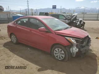 2017 Hyundai Accent SE with VIN KMHCT4AE9HU278532, listed as a Copart auction lot 52634295 with 112,009 mi miles and Salvage Title. Bid and sale history available at carsss.com. Image 4.