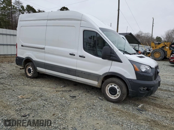 2023 Ford Transit Cargo z VIN 1FTBR1X87PKA66141, wystawiony jako Copart lot #44143135 z przebiegiem 11 856 mil mil oraz Szkoda całkowita • Salvage title. Historia ofert i sprzedaży dostępna na DreamBid. Obrazek 4.