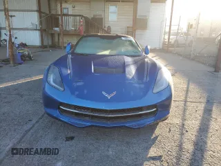 2014 Chevrolet Corvette 3LT with VIN 1G1YE2D72E5108811, listed as a Copart auction lot 74807174 with 57,060 mi miles and Salvage Title. Bid and sale history available at carsss.com. Image 5.