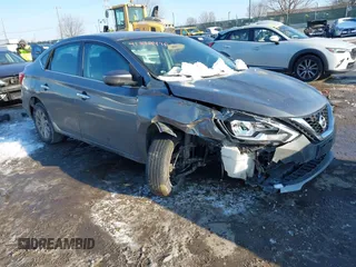 2019 Nissan Sentra SV with VIN 3N1AB7AP1KY430196, listed as a IAAI auction lot 41398490 with 77,818 mi miles and . Bid and sale history available at DreamBid. Image 1.