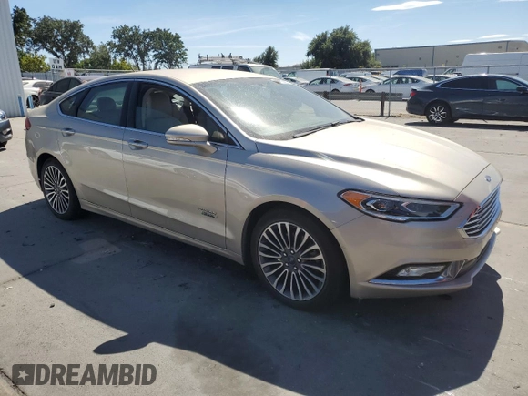 2017 Ford Fusion Titanium with VIN 3FA6P0SU6HR238894, listed as a Copart auction lot 65726865 with Not provided miles and Salvage title. Bid and sale history available at DreamBid. Image 4.