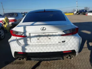 2016 Lexus RC F with VIN JTHHP5BC8G5005607, listed as a IAAI auction lot 41361242 with 99,817 mi miles. Bid and sale history available at carsss.com. Image 16.