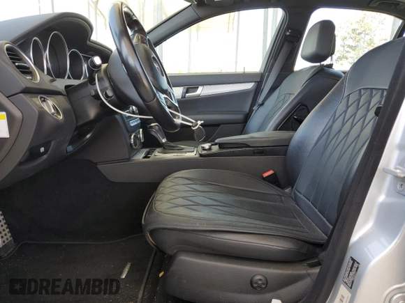 2013 Mercedes-Benz C 250 Sport with VIN WDDGF4HB4DA763879, listed as a Copart auction lot 53202615 with 93,641 mi miles and Salvage Title. Bid and sale history available at carsss.com. Image 7.