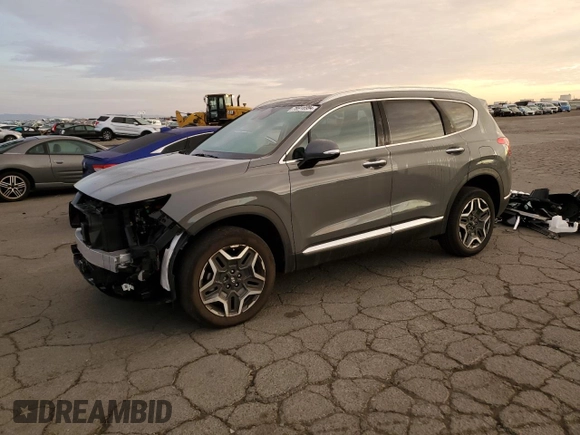 2023 Hyundai Santa Fe Hybrid SEL Premium with VIN 5NMS3DA19PH022121, listed as a Copart auction lot 78916994 with 20,980 mi miles and Salvage Title. Bid and sale history available at carsss.com. Image 1.