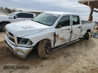 2012 Ram 2500 ST with VIN 3C6TD5CT4CG265502, listed as a Copart auction lot 47135195 with 0 mi miles and Salvage Title. Bid and sale history available at carsss.com. Image 1.