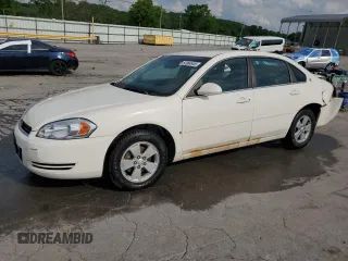 2008 Chevrolet Impala LT with VIN 2G1WT58K381219306, listed as a Copart auction lot 53984945 with 142,157 mi miles and Salvage Title. Bid and sale history available at DreamBid. Image 1.