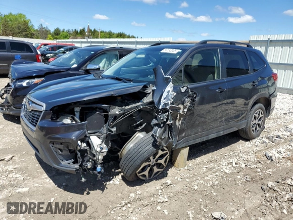 2019 Subaru Forester Premium with VIN JF2SKAECXKH552901, listed as a Copart auction lot 56133005 with 114,198 mi miles and Non repairable. Bid and sale history available at DreamBid. Image 1.