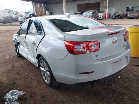 2015 Chevrolet Malibu LTZ with VIN 1G11F5SL7FF223688, listed as a IAAI auction lot 41756239 with 124,823 mi miles. Bid and sale history available at carsss.com. Image 3.