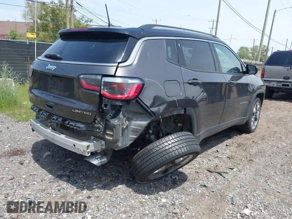 2018 Jeep Compass Limited z VIN 3C4NJDCB4JT284146, wystawiony jako IAAI lot #42375947 z przebiegiem 84 481 mil mil oraz . Historia ofert i sprzedaży dostępna na DreamBid. Obrazek 4.