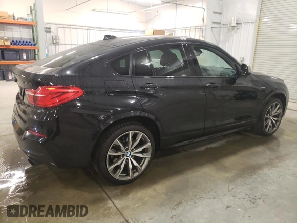 2018 BMW X4 M40i with VIN 5UXXW7C54J0W63858, listed as a Copart auction lot 52360364 with 53,377 mi miles. Bid and sale history available at carsss.com. Image 3.
