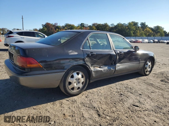 1998 Acura RL Special Edition with VIN JH4KA968XWC011617, listed as a Copart auction lot 76328934 with 0 mi miles and Salvage Title. Bid and sale history available at carsss.com. Image 3.