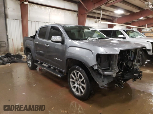 2021 GMC Canyon 4WD Denali with VIN 1GTG6EEN8M1127934, listed as a Copart auction lot 88467385 with 0 mi miles and Salvage Title. Bid and sale history available at carsss.com. Image 4.