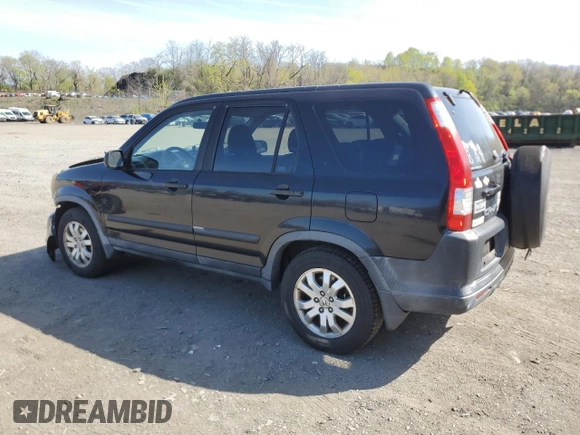 2006 Honda CR-V EX with VIN JHLRD788X6C040711, listed as a Copart auction lot 53256865 with 89,911 mi miles and Salvage Title. Bid and sale history available at carsss.com. Image 2.