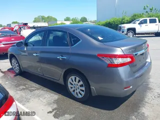 2015 Nissan Sentra S with VIN 3N1AB7AP5FY354696, listed as a IAAI auction lot 42001771 with 131,920 mi miles. Bid and sale history available at carsss.com. Image 14.