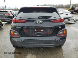 2021 Hyundai Kona SE with VIN KM8K1CAAXMU640922, listed as a Copart auction lot 47826965 with 122,411 mi miles and Salvage Title. Bid and sale history available at carsss.com. Image 6.