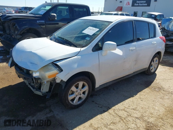 2009 Nissan Versa 1.8 SL with VIN 3N1BC13E89L410688, listed as a IAAI auction lot 41447457 with 182,807 mi miles. Bid and sale history available at carsss.com. Image 17.