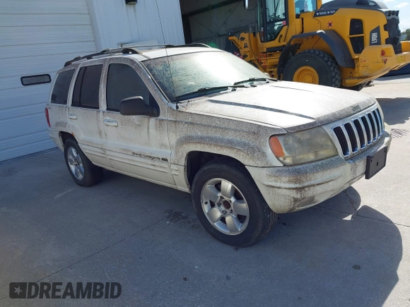 2001 Jeep Grand Cherokee Limited with VIN 1J4GW58NX1C545871, listed as a IAAI auction lot 42009766 with 191,570 mi miles and . Bid and sale history available at DreamBid. Image 1.