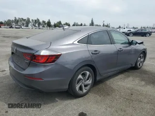 2019 Honda Insight LX with VIN 19XZE4F10KE016855, listed as a Copart auction lot 53174855 with 88,073 mi miles and Salvage Title. Bid and sale history available at carsss.com. Image 3.