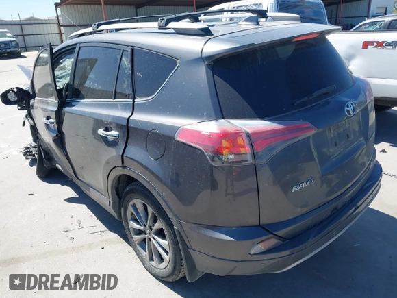 2017 Toyota RAV4 Limited with VIN 2T3YFREV6HW367535, listed as a IAAI auction lot 41843772 with 114,834 mi miles. Bid and sale history available at carsss.com. Image 3.