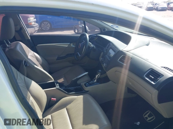 2015 Honda Civic Sedan EX-L with VIN 19XFB2F90FE093933, listed as a IAAI auction lot 41783789 with 172,299 mi miles. Bid and sale history available at carsss.com. Image 5.
