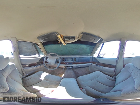 1999 Buick LeSabre Limited with VIN 1G4HR52KXXH495657, listed as a Copart auction lot 76689074 with 154,672 mi miles and Salvage Title. Bid and sale history available at DreamBid. Image 13.