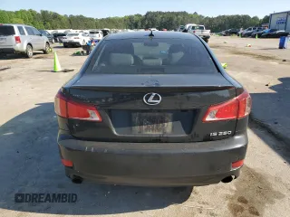 2012 Lexus IS 250 with VIN JTHBF5C2XC5172219, listed as a Copart auction lot 52424535 with 214,450 mi miles and Salvage title. Bid and sale history available at DreamBid. Image 6.