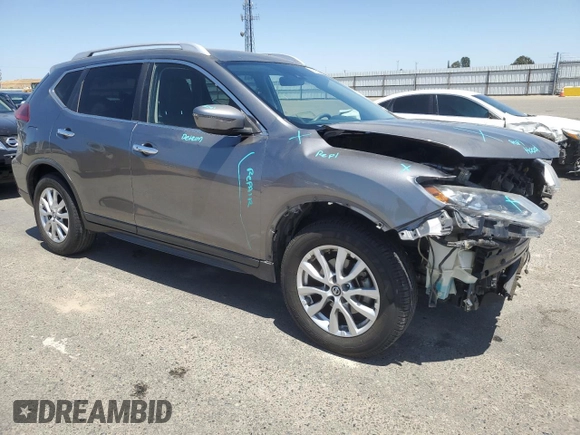 2020 Nissan Rogue SV with VIN KNMAT2MT3LP532947, listed as a Copart auction lot 56954405 with 108,896 mi miles and Salvage title. Bid and sale history available at DreamBid. Image 4.
