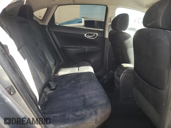 2017 Nissan Sentra SV with VIN 3N1AB7AP3HL654723, listed as a Copart auction lot 48437835 with 117,270 mi miles and Salvage Title. Bid and sale history available at carsss.com. Image 10.