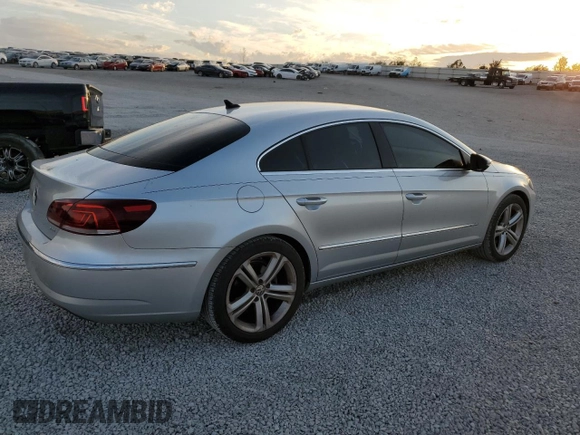 2013 Volkswagen CC R-Line with VIN WVWBP7AN3DE501187, listed as a Copart auction lot 78844874 with 154,167 mi miles and Clean Title. Bid and sale history available at DreamBid. Image 3.